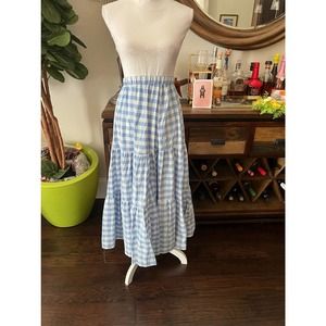 Gingham Maxi Skirt Princess Polly